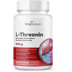 VitaSanum® – L-Threonin – 2000 mg Tagesportion (4 Kapseln)
