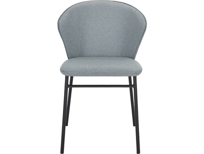 Stuhl Katie mint Stoff/Stahl