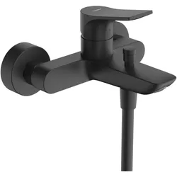 HANSGROHE Wannenmischer Aufputz Zebris mattschwarz