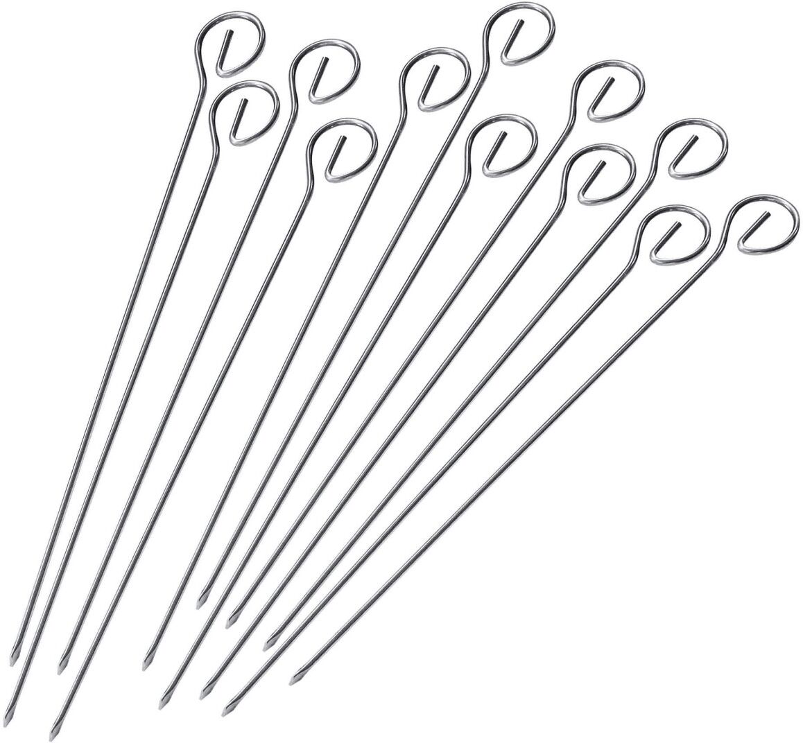 FMprofessional Schaschlikspieße, 22cm, Edelstahl