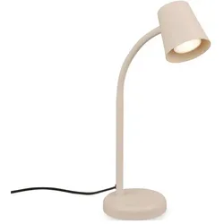 Briloner, Tischlampe, SKRIVA Tischleuchte 1-flammig, schwenkbar - Beige (GU10)