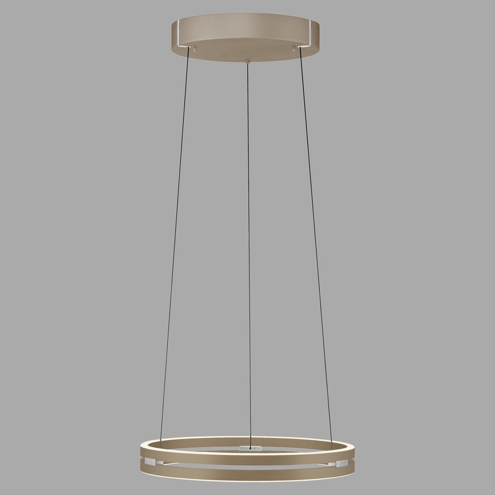 Paul Neuhaus Pure E-Loop LED hanglamp - Brons - Ø 50 cm