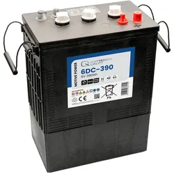 Q-Batteries 6DC-390 6V 390Ah Deep Cycle Traktionsbatterie