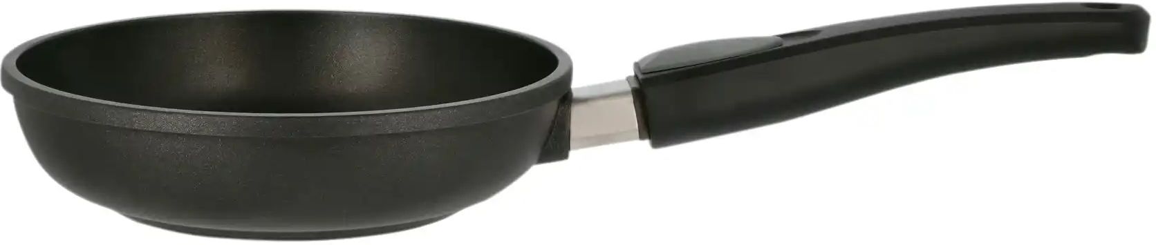 Meisterkoch Bratpfanne 20 cm  GENIUS ¦ schwarz ¦ Aluminium-Guss ¦ Maße (cm): H: