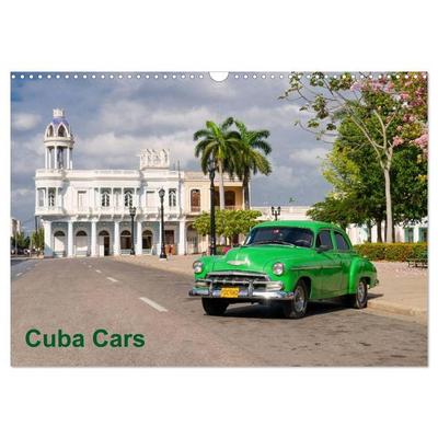 Cuba Cars (Wandkalender 2026 DIN A3 quer), CALVENDO Monatskalender