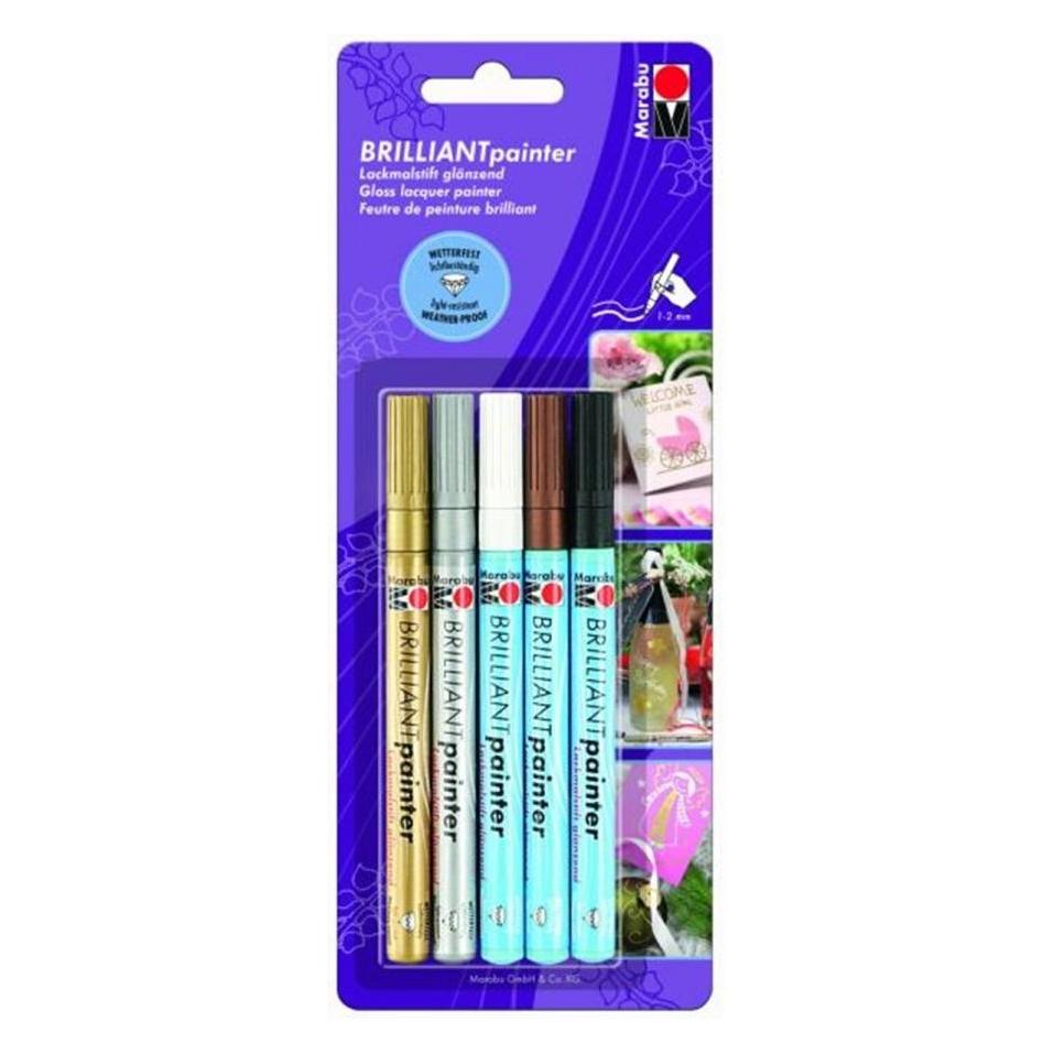 Marabu Lackmalstift BRILLIANT painter (5x) (012100081)