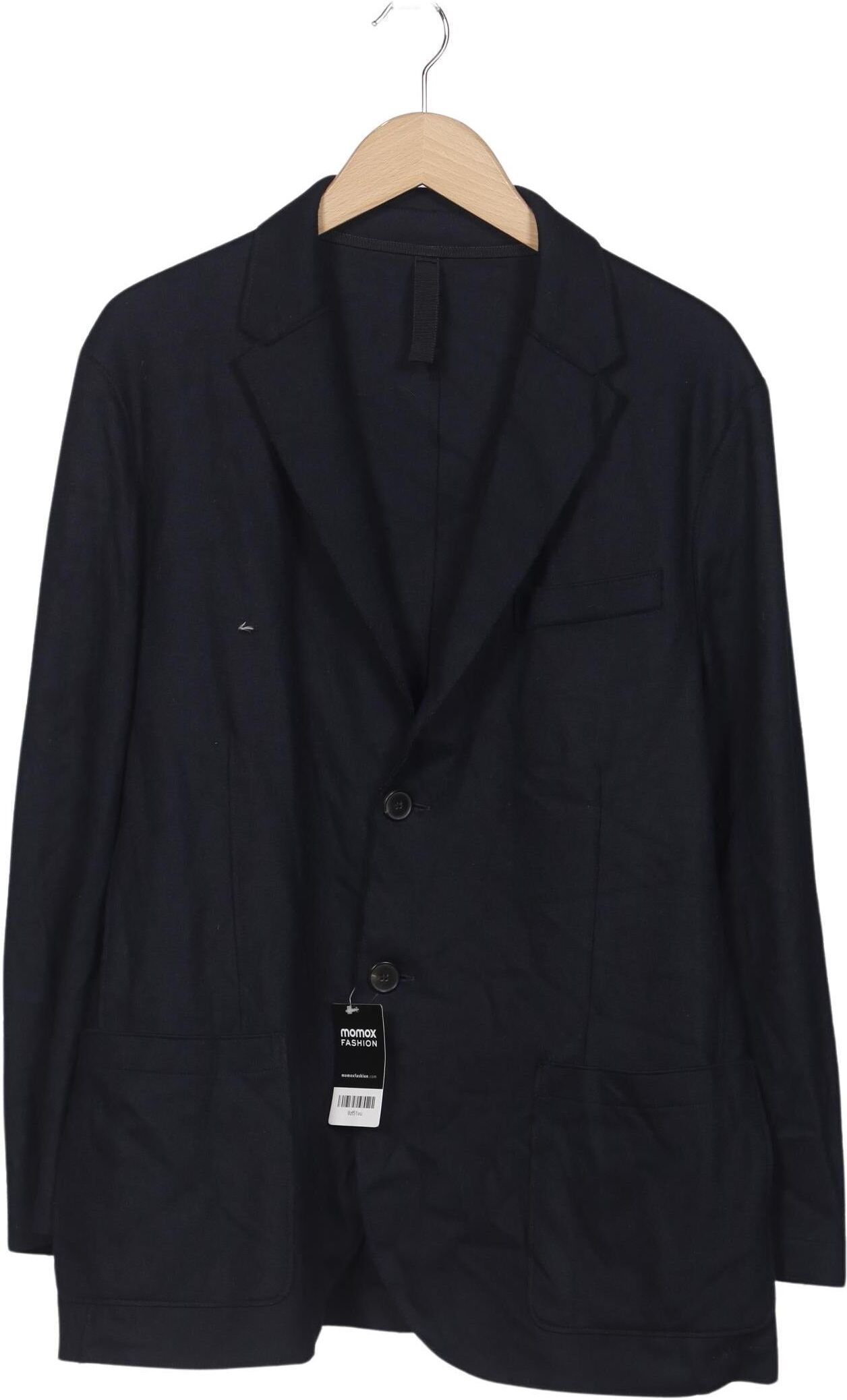 Harris Wharf London Herren Sakko, Marineblau, Gr. EU 56, Schurwolle - Second Hand