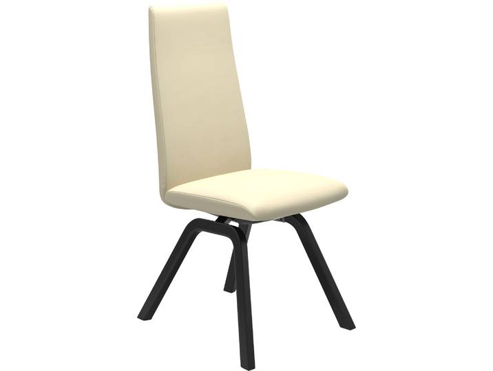 Polsterstuhl, Leder PALOMA, Beige, 49×105×60 cm, High Back, Modern, Stressless