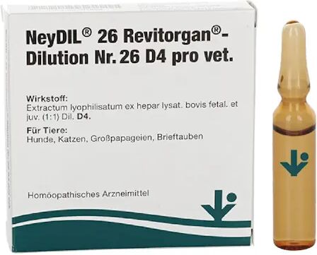 vitOrgan NeyDil No.26 D4 pro vet. fiale 5x2ml