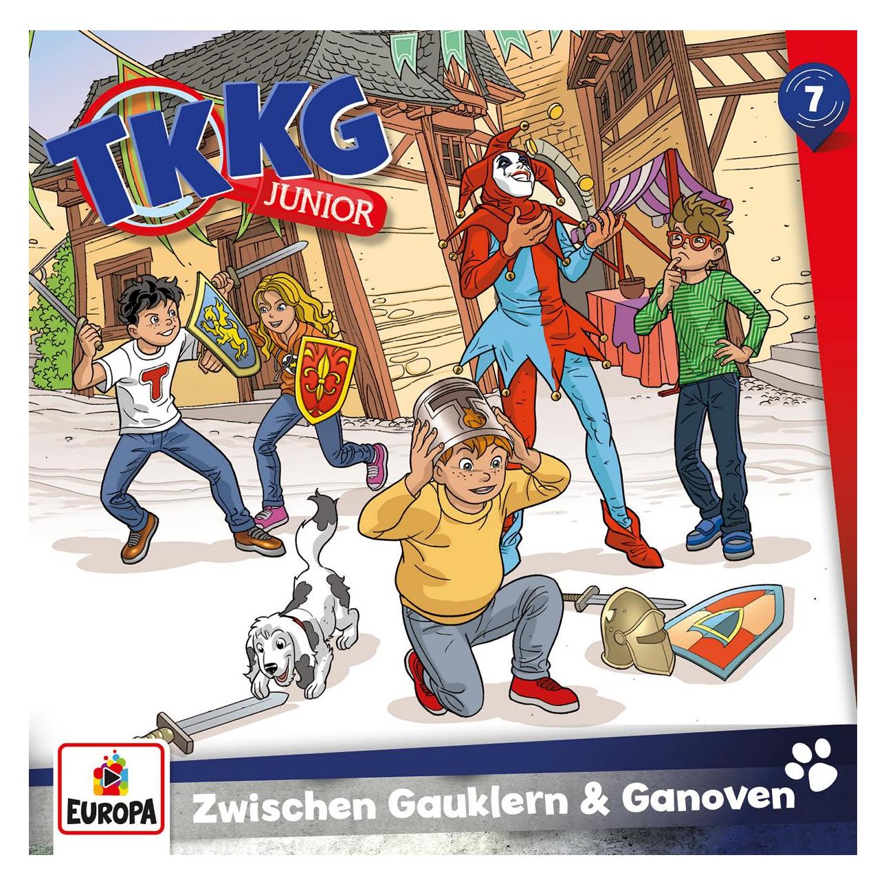 Europa TKKG Junior 07 - Zwischen Gauklern und Ganoven (75881342)