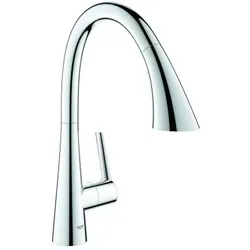 Grohe Zedra Küchenarmatur 32294002 chrom, herausziehbare Brause