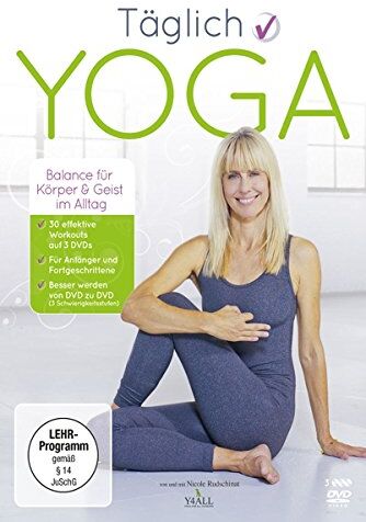 Jonas Asmelash - Täglich Yoga [3 DVDs] - Preis vom 09.10.2026 07:28:09 h