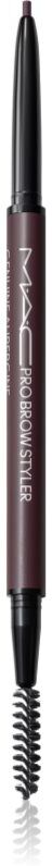 MAC Cosmetics Pro Brow Styler eyebrow pencil shade Genuine Aubergine 0.08 g