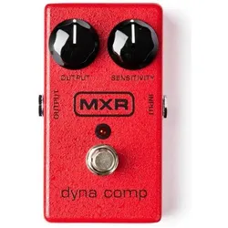 Mxr Effektgerät M102 Dyna comp Kompressor mit Netzteil (E-Bass, E-Gitarre, Gitarre), Effektpedal, Rot