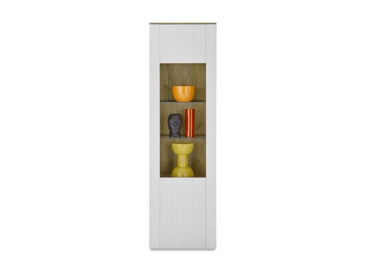 Trendstore Wamila Vitrine mit 1 Tür - optional mit Beleuchtung