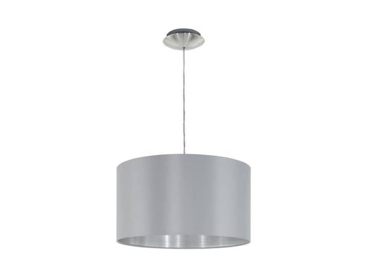 EGLO Pendellamp Maserlo, 1-lichts textiele hanglamp