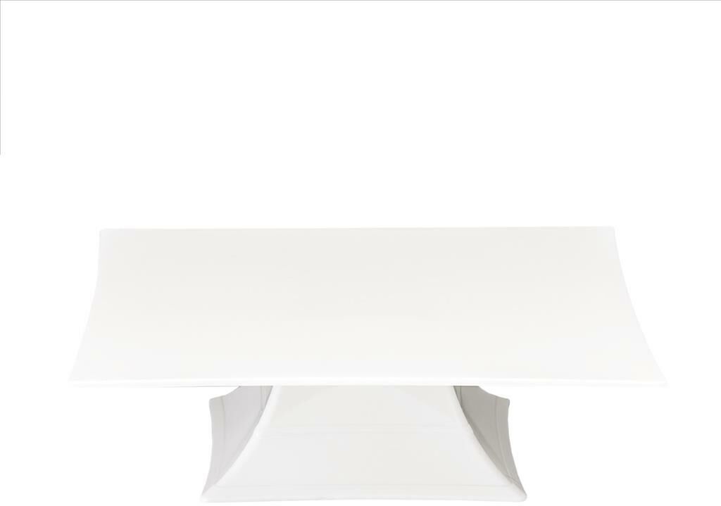 Tirolix Alzata Quadra 25 x 25 cm Bianco Bodrum