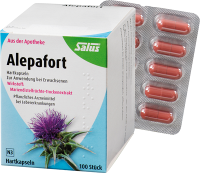 SALUS Pharma GmbH ALEPAFORT Mariendistel Hartkapseln 100 St 03425852