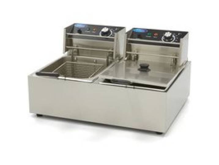 Friteuse professionnelle double 6 + 6L
