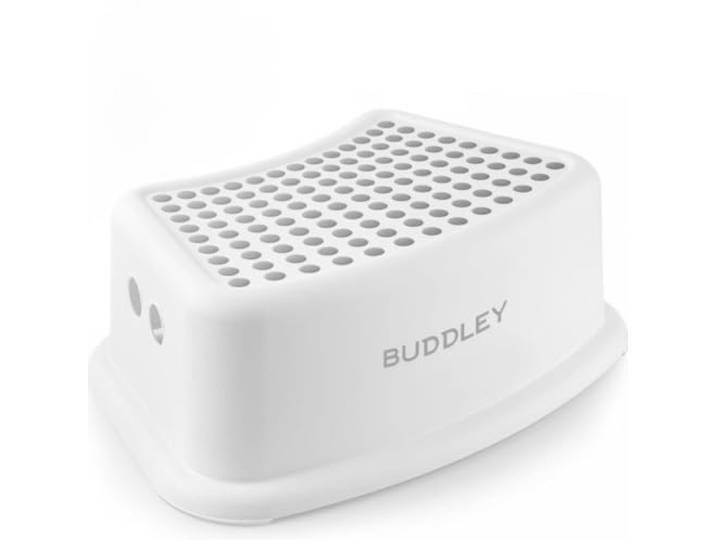 BUDDLEY PP Opstapkruk Wit-Grijs voor Kinderen