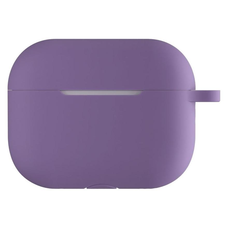 Devia Silikon-Schutzhülle lila / Hülle für Apple AirPods Pro 2 / Silikon (Kopfhörer Hülle) (6938595378607)