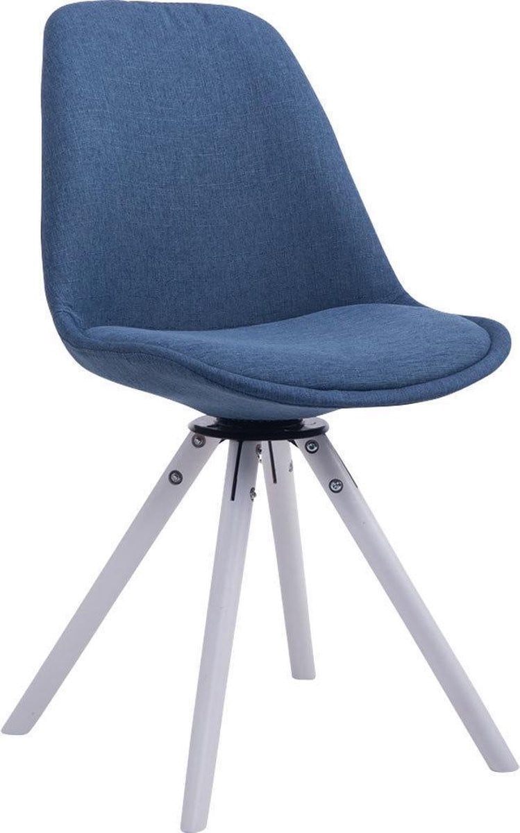 CLP Troyes Bezoekersstoel - Blauw wit