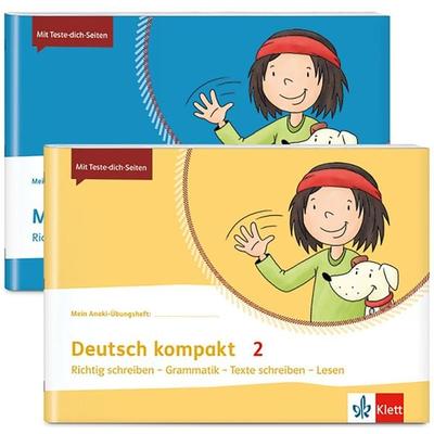 Mathe + Deutsch kompakt 2, Set von , Klett Schulbuchverlag, 978-3-12-162301-3
