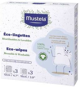 Mustela Toalhetes Eco Reutilizáveis Refill x6 6 un