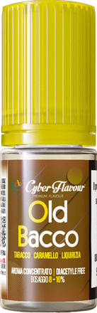 Cyber Flavour Old Bacco Aroma Concentrato 10ml Tabacco Caramello Liquirizia