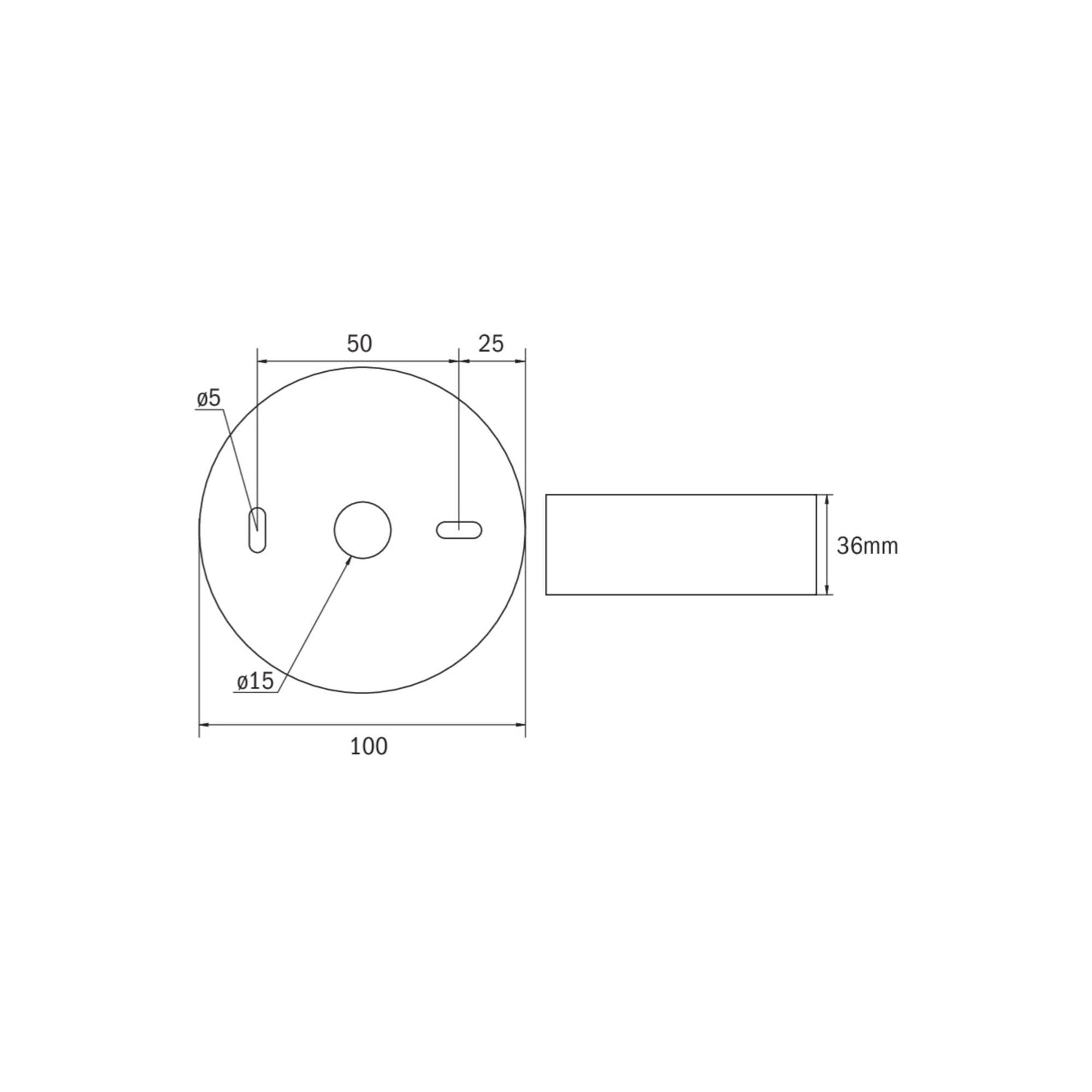RP-Group LED-Sicherheitsleuchte ILDL423SC Decke Linsensystem)