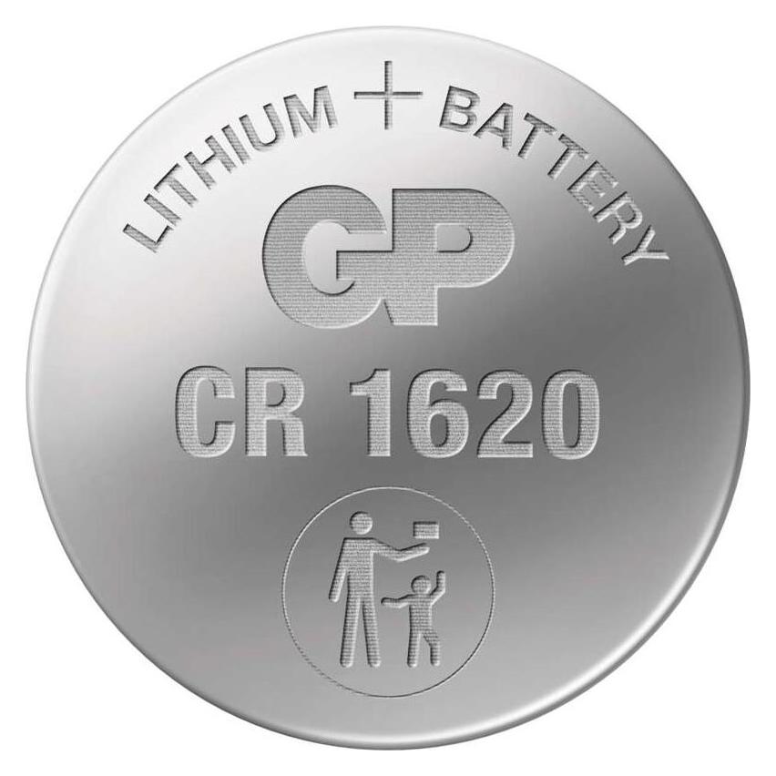 GP Batteries Cr1620 (1 Stk., CR1620, 78 mAh) (060.1620-C1)