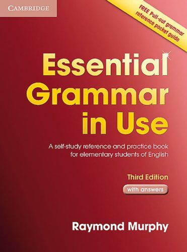 Raymond Murphy - Essential Grammar in Use 3rd Edition: Essential Grammar in Use. English Edition with answers: A self-study reference and practice book for elementary students of English - Preis vom 01.10.2026 17:08:56 h