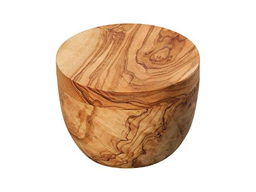 Zassenhaus zout- en kruidenpot van olijvenhout, 7 x 9,5 cm