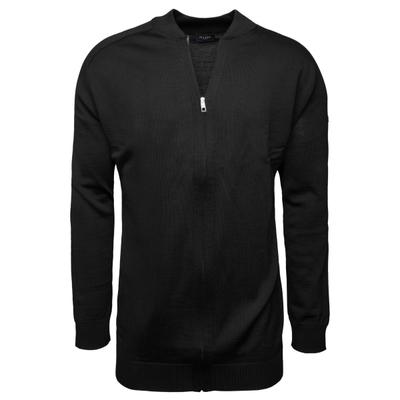 Strickjacke MAERZ MUENCHEN "Maerz Muenchen 585690 Strickjacke Herren Bekleidung", Herren, Gr. 66, schwarz, 100% Wolle (Merino), Strickjacken Strickjacke