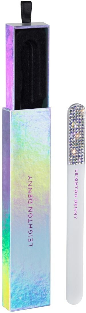 Leighton Denny Holographic Small Crystal Nail File & Storage Box
