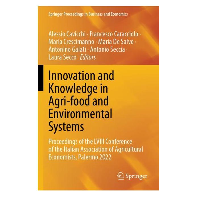 Springer Innovation and Knowledge in Agri-food a (Englisch, Softcover, Francesco Caracciolo, Maria Crescimanno et al) (67709543)