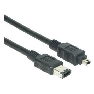 Good Connections FireWire IEEE1394a Anschlusskabel 6/4 (3 m, FireWire) (2612-FS3)