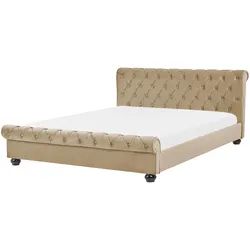 POLSTERBETT 180/200cm Beige Avallon
