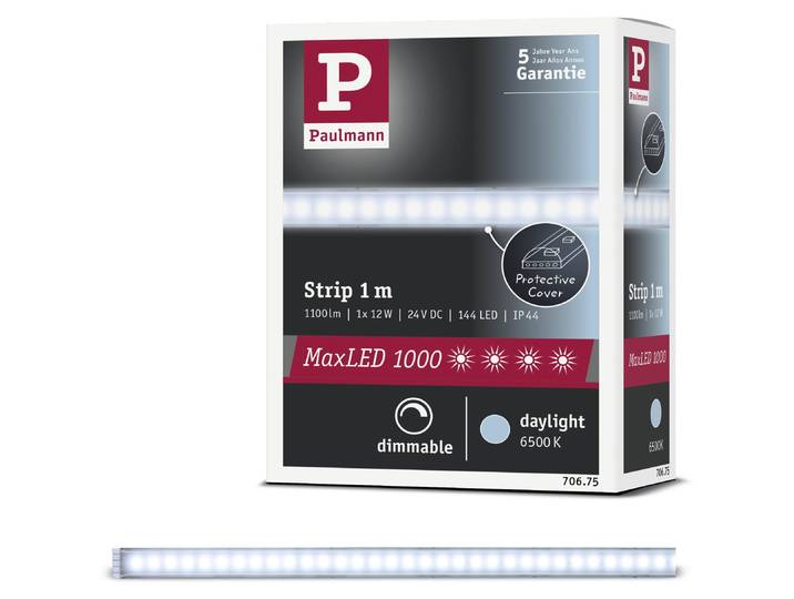Paulmann MaxLED 1000 : Bande lumineuse LED\, lumière du jour\, extension