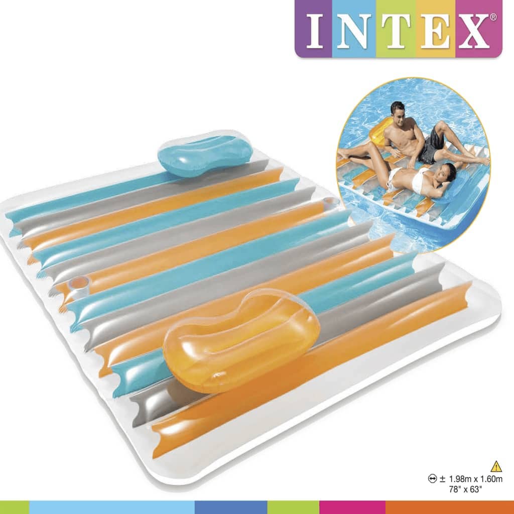 INTEX Tapis gonflable Double Lounge 198x160 cm 56897EU