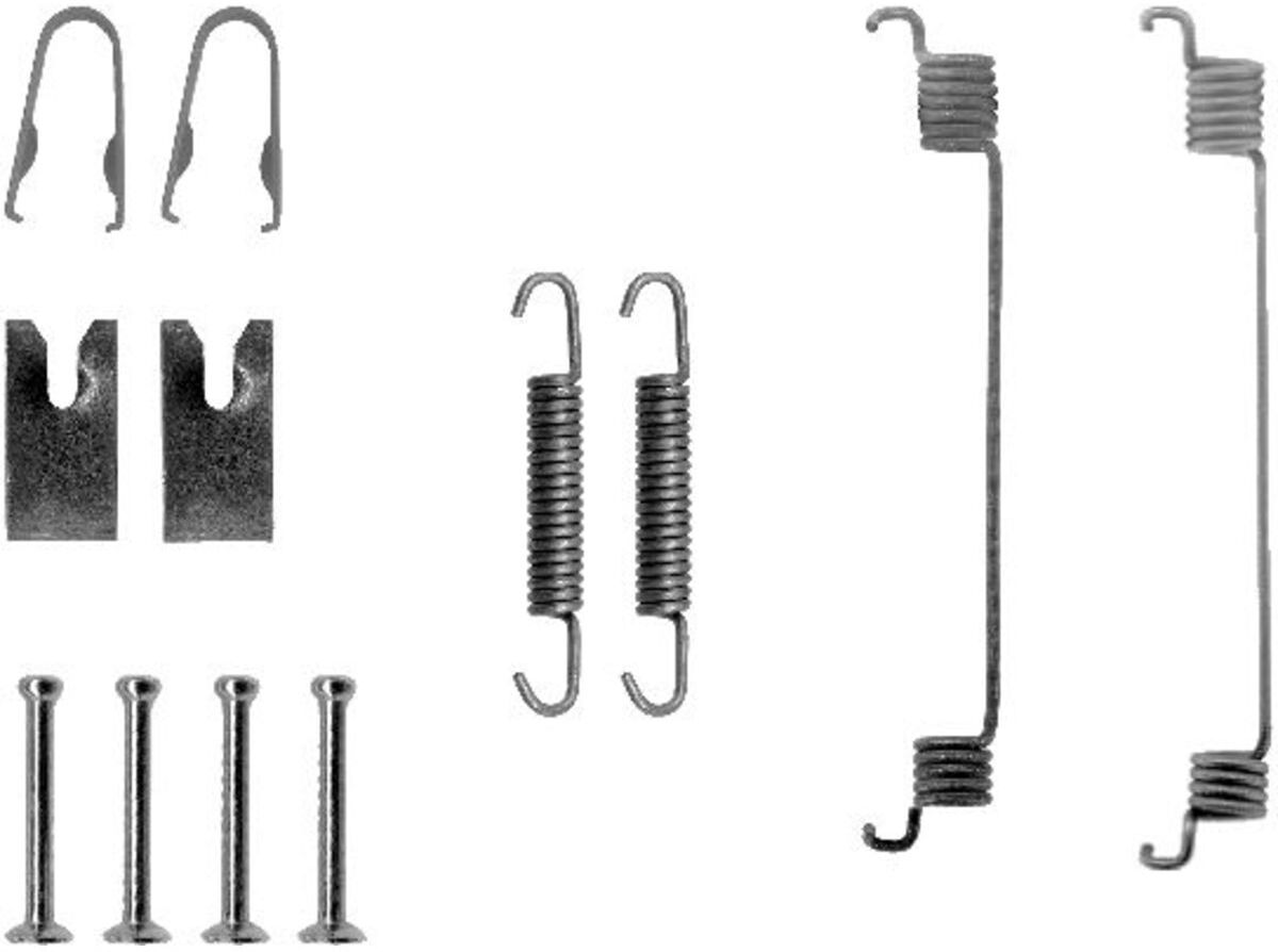 Textar Set di accessori, ganasce dei freni 97015500