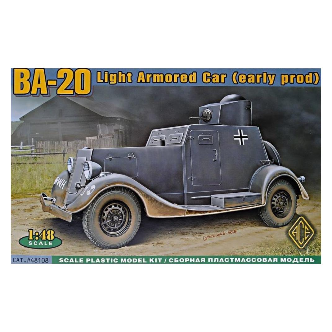 Ace BA-20 light armored car, early prod. (ACE48108)