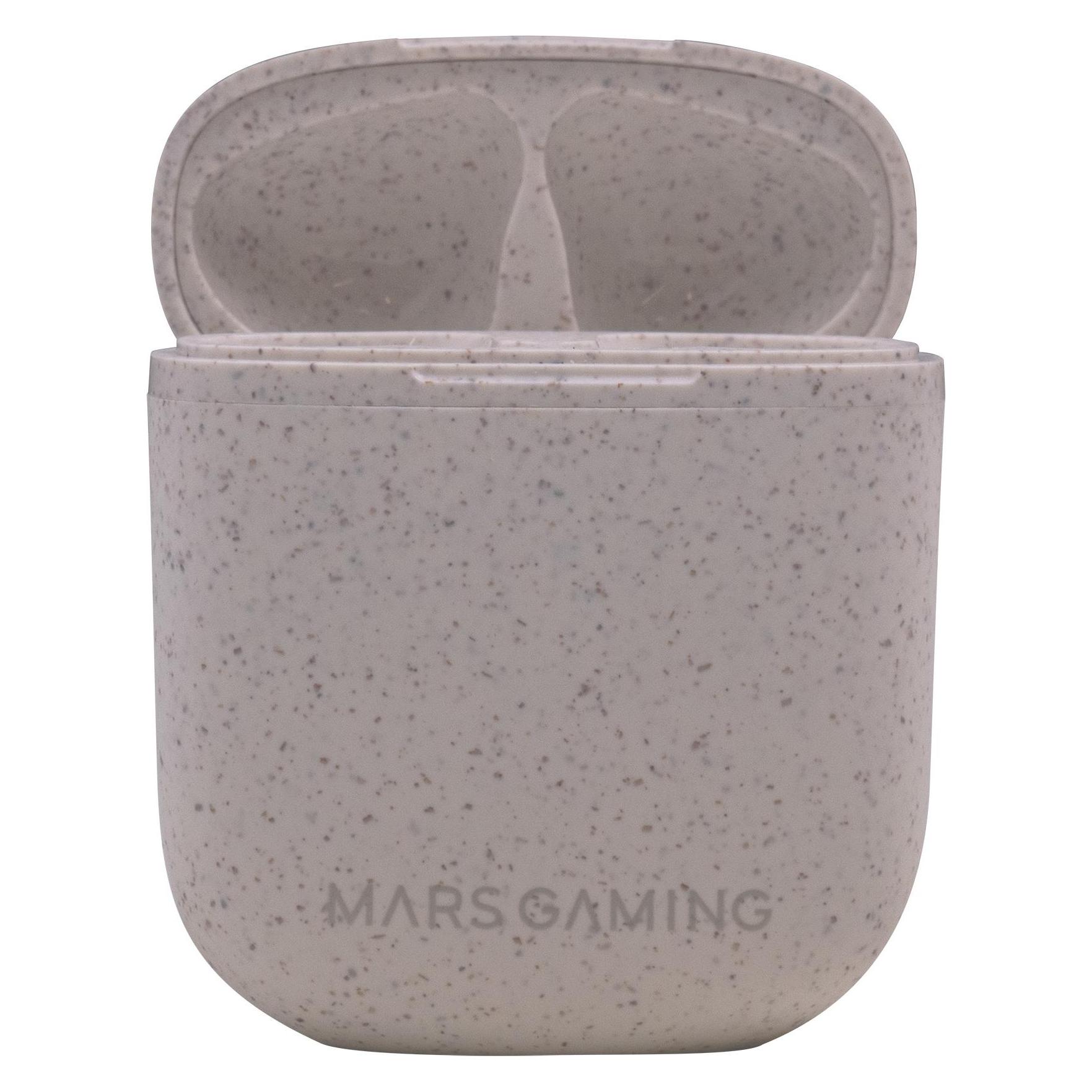 Mars Gaming Ecouteurs Intra-Auriculaires Bluetooth Mhi-Eco (Blanc) (5 h, Kabellos) (MHIECO)