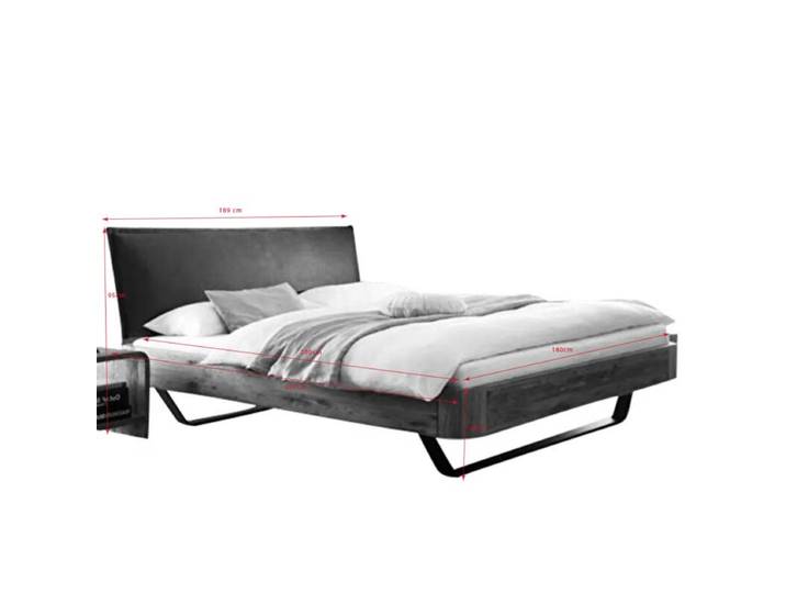 Hasena Oak-Puro Cussina Modul 18 Slitto Massivholzbett inkl. Kop