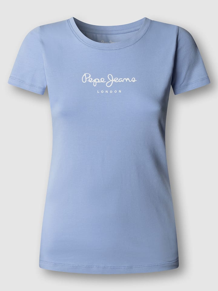 Pepe Jeans Shirt "New Virginia" in Hellblau - XXS