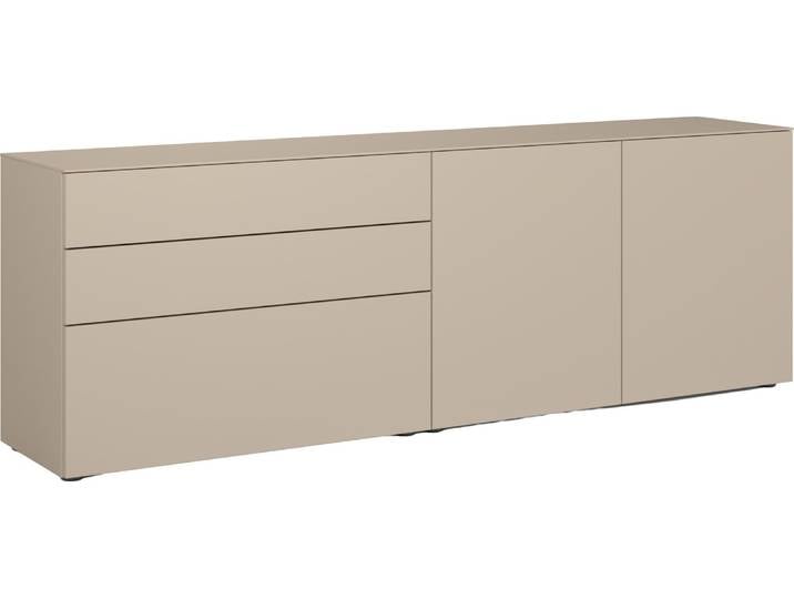 WK-Wohnen Sideboard VIVA, beige, Holzfurnier