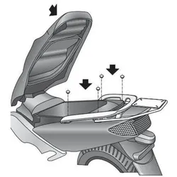 SHAD Top Master Befestigungssatz Yamaha