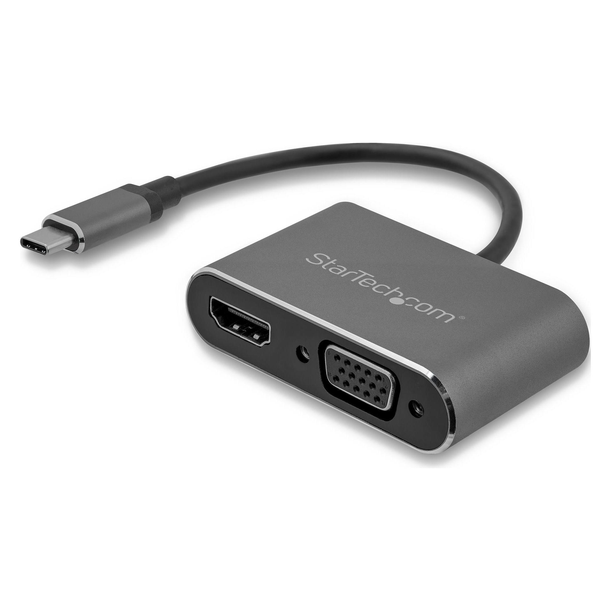 StarTech USB-C zu VGA und HDMI Adapter (HDMI, VGA) (CDP2HDVGA)