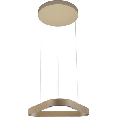 LED Pendelleuchte "Q-STRETTO", beige (bronzefarben), 1, 1 Stk., NEUHAUS Q DESIGN CONTROL LIGHTS, Leuchten, LED Pendelleuchte