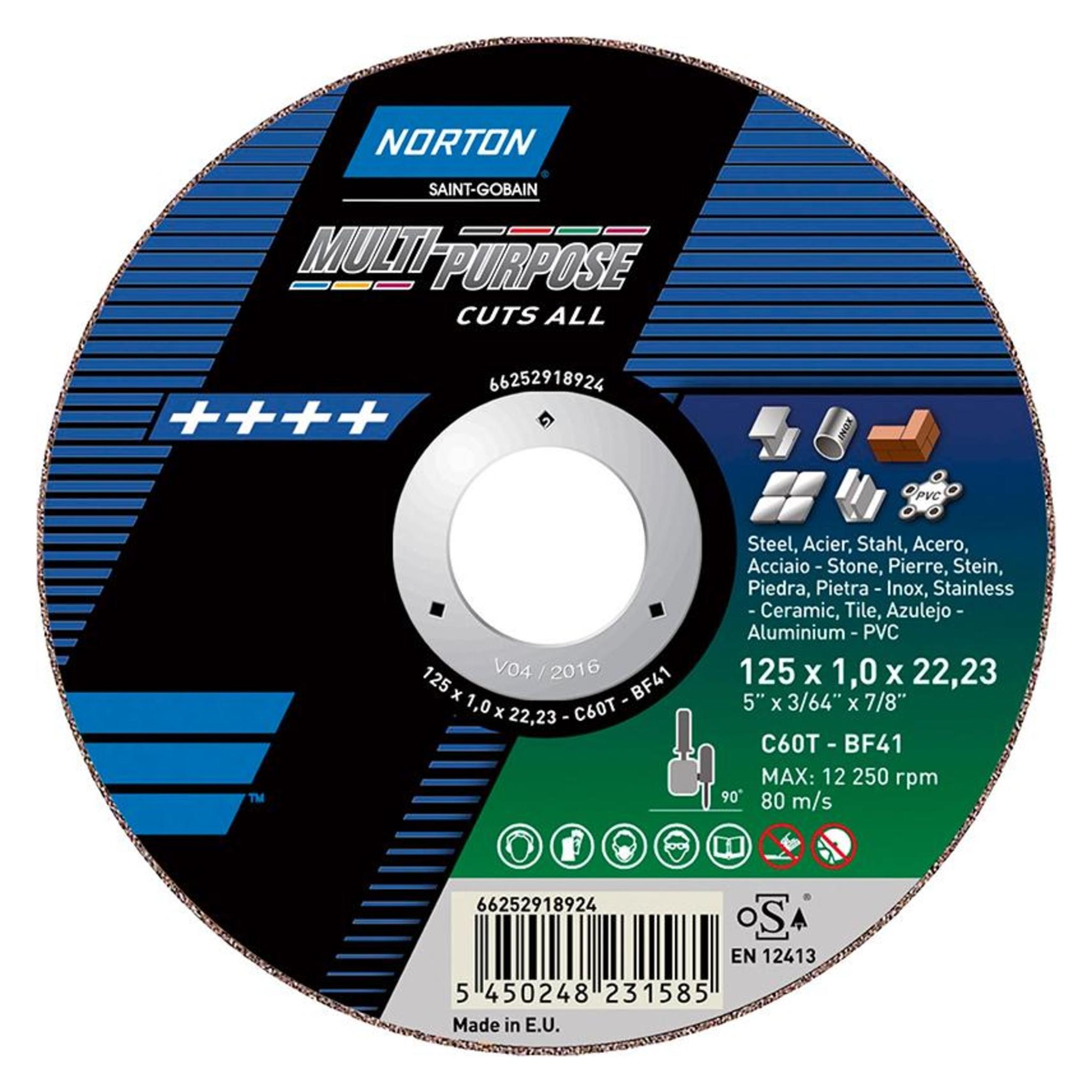 Magni Norton CT 60 t-bf41-Spezieller Schnitt Durchmesser 125 mm (5450248231585)